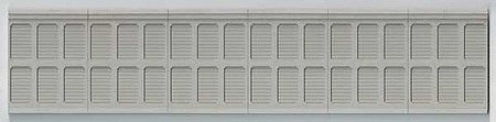 GCLaser 9113 N Scale Long Concrete Retaining Wall - Laser-Cut Wood Kit -- 10-1/2 x 2-5/16 x 1/4"