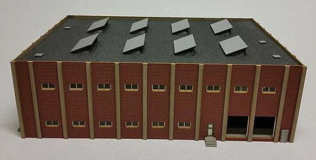 GCLaser 9118 N Scale Small Car Repair Shop -- Laser-Cut Kit - 7-1/4 x 9-3/4 x 3"