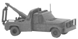 GHQ 51010 N Scale American Trucks - (Unpainted Metal Kit) -- Tow Truck