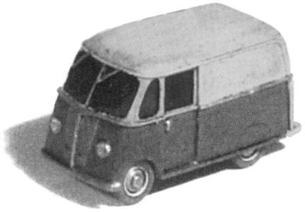 GHQ 56013 N Scale American Truck (Unpainted Metal Kit) -- Metro Delivery Van