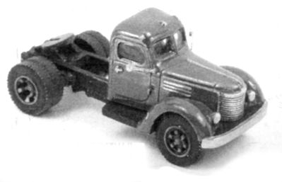 GHQ 56019 N Scale 1940 International Truck Tractor - Kit -- Unpainted