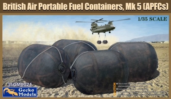 Gecko Models 350021 1/35 British Mk 5 Air Portable Fuel Containers (4)