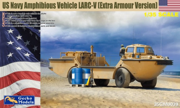 Gecko Models 350039 1/35 US Navy LARC-V Amphibious Vehicle (Extra Armor Version)