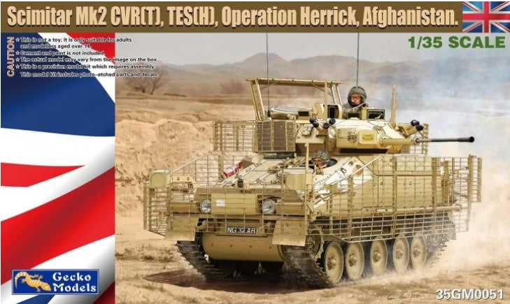 Gecko Models 350051 1/35 CVR(T) Scimitar Mk 2 TES(H) Mass Production Tank Operation Herrick,  Afghanistan