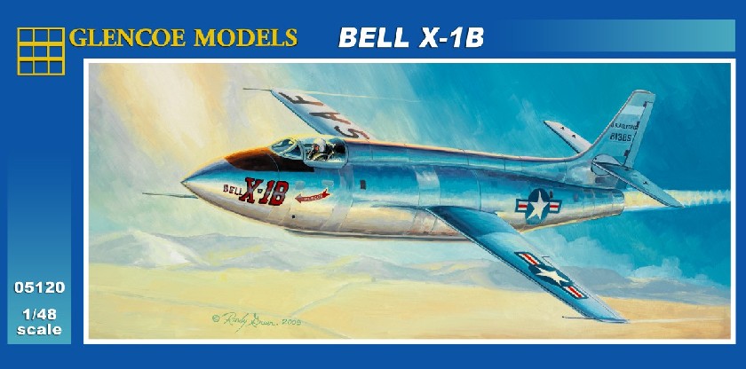 Glencoe Models 5120 1/48 Bell X1B Rocket Plane