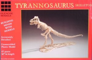 Glencoe Models 7906 1/25 Tyrannosaurus Skeleton
