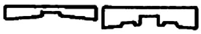 Grandt Line 144 O Scale Roofwalk Supports pkg(21) -- For Narrow Gauge Cars w/Murphy Roofs