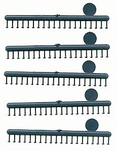 Grandt Line 156 O Scale Rivets - Round Head (Plastic) -- .063" Diameter pkg(100)