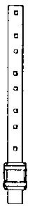 Grandt Line 17 O Scale Stake In Pocket -- 60"
