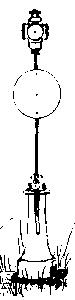 Grandt Line 3021 O Scale Heavy Cast-Iron Switch Stand -- 3-Position