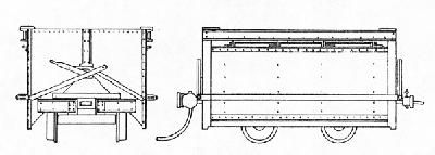 Grandt Line 3102 On3 Scale Koppel Mine Car -- 36" Gauge