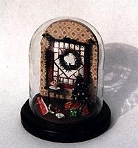 Grandt Line 3452 O Scale Detail Kit For Display Dome #300-3450 (Sold Separately) -- Aunt Martha's Window - Christmas