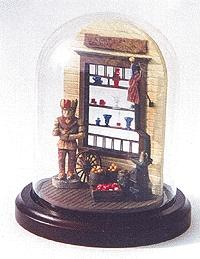 Grandt Line 3453 O Scale Detail Kit For Display Dome #300-3450 (Sold Separately) -- Clampett's Country Store
