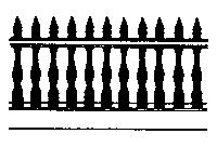 Grandt Line 3514 O Scale Victorian Picket Fences