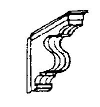 Grandt Line 3530 O Scale Brackets -- Victorian