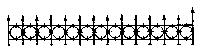 Grandt Line 3531 O Scale Iron Railings -- Widows Walk