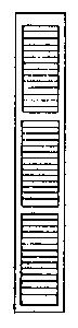 Grandt Line 3544 O Scale Louvered Window Shutters -- 18-1/2 x 64" 47 x 163cm pkg(8)