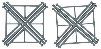 Grandt Line 3569 O Scale Eave & Gable Trim pkg(8)
