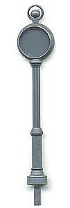 Grandt Line 3588 O Scale Street Clock (Non-Operating) - Kit -- 2-13/16" 7.2cm Tall