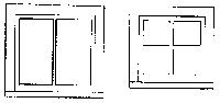 Grandt Line 3722 O Scale Assorted Attic Windows -- Four-Pane 28 x 28", Two-Pane 34 x 32" (Both Single-Sash)