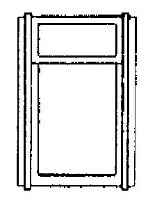 Grandt Line 3803 O Scale Narrow Gauge Windows f/Coach -- Denver & Rio Grande Western pkg(10)