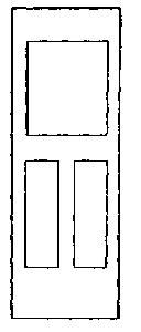 Grandt Line 3804 O Scale Vsetibule Doors -- Rio Grande