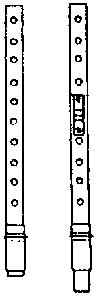 Grandt Line 4 O Scale High-Side Gondola Stakes -- Rio Grande