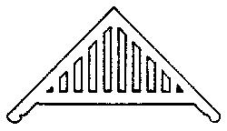 Grandt Line 5026 HO Scale Gable Trim -- For Rio Grande Southern Stations