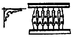 Grandt Line 5034 HO Scale Ornamental Wood Porch Rail & Bracket