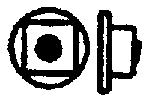 Grandt Line 5098 HO Scale Nut-Bolt-Washer (Plastic) -- 2-1/2" Nut w/4-1/2" Flat Steel Washer pkg(175)