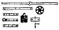 Grandt Line 5103 HO Scale Russell Log Car Hardware