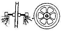 Grandt Line 5122 HO Scale Cable Sheave w/Bearings -- 43" 109cm Diameter pkg(2)