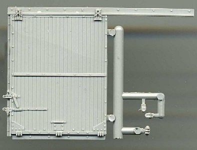 Grandt Line 5207 HO Scale Standard Box Car Doors -- With Camel Hardware