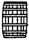 Grandt Line 5217 HO Scale Wooden Barrels
