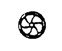 Grandt Line 5225 HOn3 Scale Brake Wheels -- Colorado & Southern