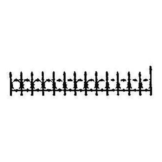Grandt Line 5246 HO Scale Widow's Walk Iron Railing pkg(4)