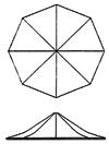 Grandt Line 5269 HO Scale Octagonal Bandstand Roof