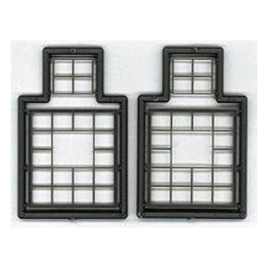 Grandt Line 5271 HO Scale Masonry Window 20-Pane Industrial 104 x 115" pkg(4)