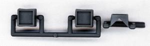 Grandt Line 5272 HO Scale Base for DRGW Station Chimney #5057 (Sold Separately; pkg(3)