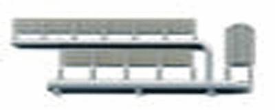 Grandt Line 5309 HO Scale Railing & Gate Set -- pkg(2)