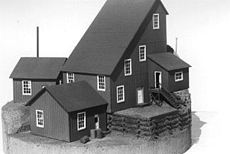 Grandt Line 5901 HO Scale East Terrible Mill & Mining Co. -- Kit - 7-1/2 x 7-1/8" 19 x 18cm
