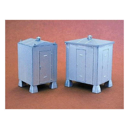 Grandt Line 5910 HO Scale Relay House -- 2 Styles - Kit