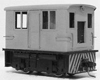 Grandt Line 7088 HOn3 Scale 23-Ton Box Cab - Kit -- Narrow Gauge