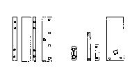 Grandt Line 71 O Scale Short Reefer End Details -- Rio Grande