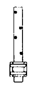 Grandt Line 7 O Scale Low-Wall Gondola Stakes -- Southern Pacific