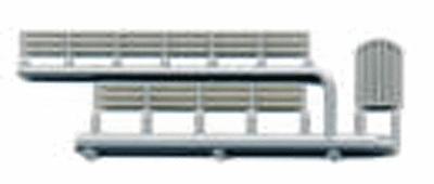 Grandt Line 8029 N Scale Railing & Gate Set of 2