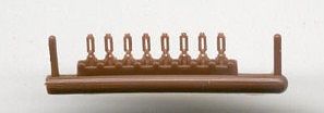 Grandt Line 86039 HO Scale Turnbuckles -- Rio Grande pkg(16)