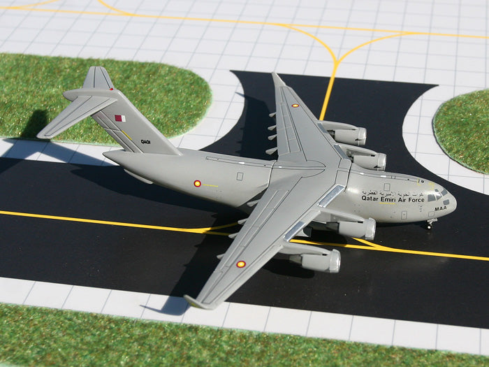 Gemini Jets GM044 Geminimacs Qatar Air Force C-17 1/400