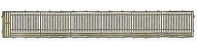 Gold Medal Models 16030 N Scale Spike Tipped Wrought Iron Fence -- Extender Kit for #304-16029 300 Scale Feet