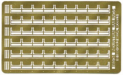 Gold Medal Models 16034 N Scale Industrial Railings -- Scale 300'+ 91.4m+